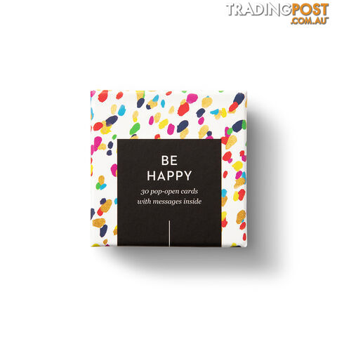 Thoughtfulls Pop-Open Cards - Be Happy - Compendium - 749190102117