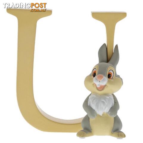 Disney Enchanting Alphabet U - Thumper Figurine - Disney Enchanting - 720322295662