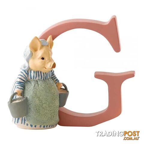 Beatrix Potter Alphabet - Letter G â Aunt Pettitoes - Peter Rabbit -...