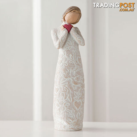 Willow Tree - Je t'aime (I love you) Figurine - In any language, it's you I love - Willow Tree - 638713262318