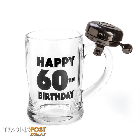 Happy 60th Birthday Bell Mug