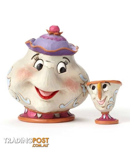 Jim Shore Disney Traditions - Mrs. Potts and Chip - A Mother's Love - Disney Traditions - 0045544823234
