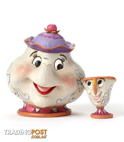 Jim Shore Disney Traditions - Mrs. Potts and Chip - A Mother's Love - Disney Traditions - 0045544823234