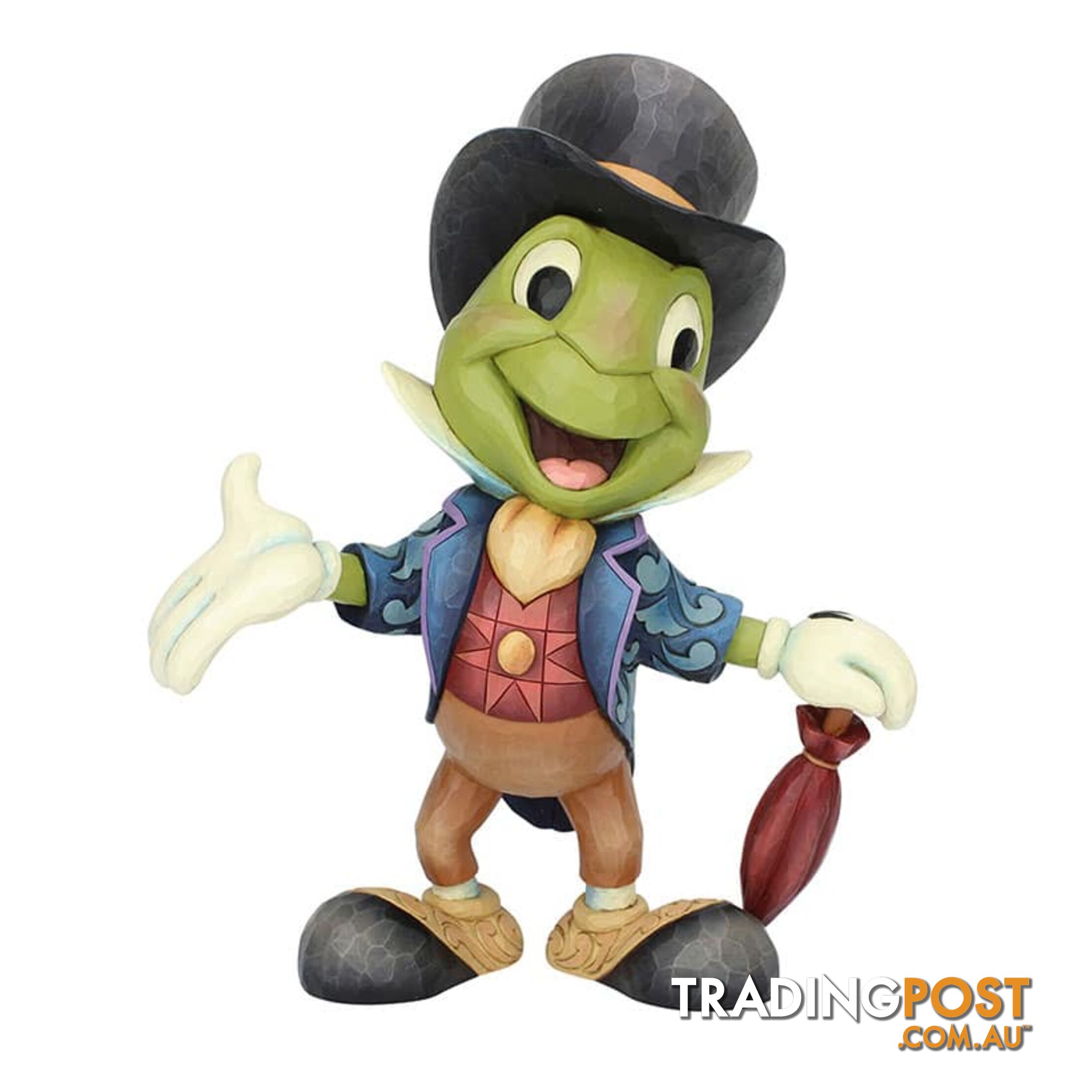 Disney Traditions - Jiminy Cricket Statement Figurine - 028399219377