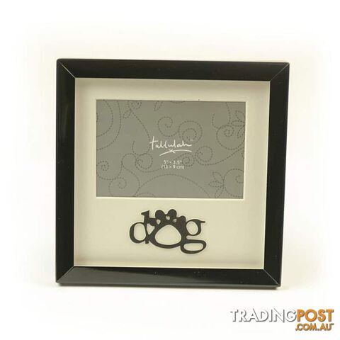 Tallulah â Black Dog Photo Frame