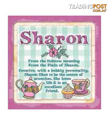 Personalised Cuppa Coasters - Sharon