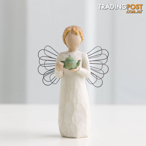 Willow Tree - Angel of the Kitchen Figurine - Warm comfort between friends - Willow Tree - 638713261441