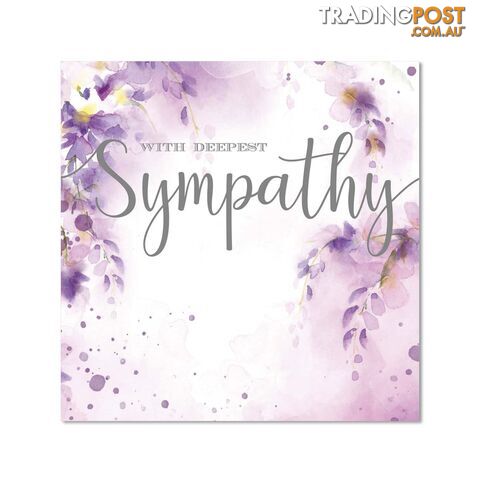 Velvet Ink - Sympathy Card - Velvet Ink - 5029494719699