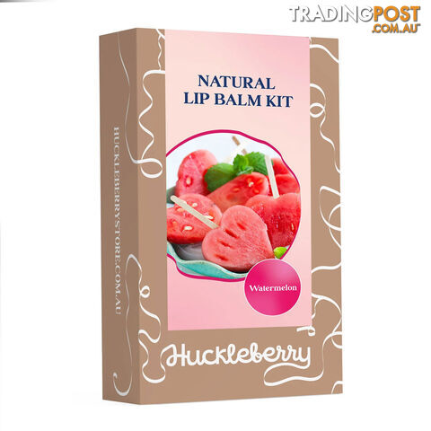 Make Your Own Lip Balm Kit - Watermelon - Huckleberry - 9354901000074