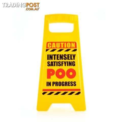 MDI Desk Warning Sign - Poo - MDI - 9318051126091