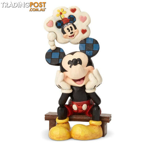 Disney Traditions - 17.5cm/7" Mickey, Thinking of You - Disney Traditions - 0045544973458