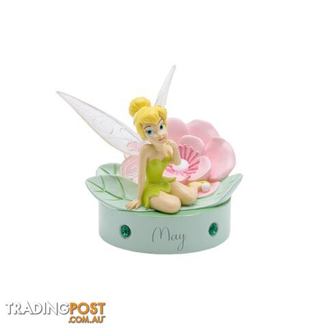 TINKER BELL: BIRTHSTONE SCULPTURE - MAY - Disney Gifts - 5017224916449