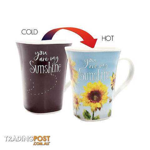 Ollee Bee Colour Changing Story Mugs - Sunshine