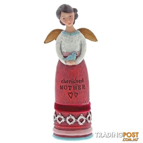 Kelly Rae Roberts Winged Insprition Angel â Cherished Mother - Kelly Rae Roberts - 638713464408