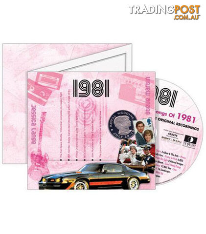 1981 Classic Years CD Card