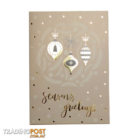 Christmas Card - Seasons Greetings