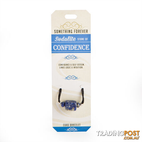 Something Forever - Sodalite Cord Bracelet - Stone of Confidence