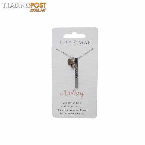 Artique - Personalised Necklace - Audrey