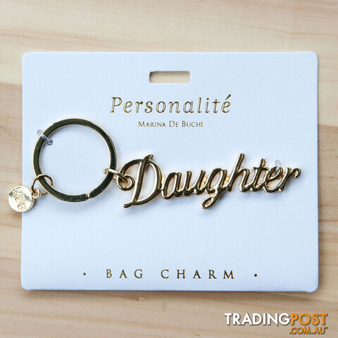 Bag Charm Keyring - Daughter - Marina De Buchi - 664540470046