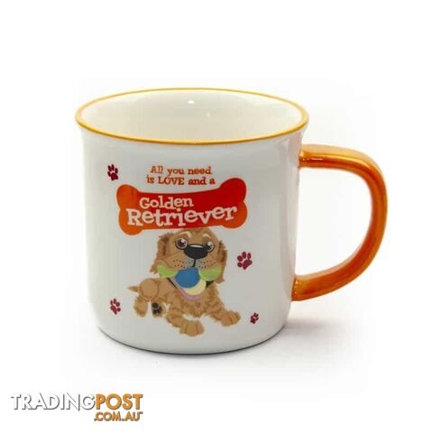 Wags & Whiskers Mugs - Golden Retriever - History & Heraldry - 886767160016