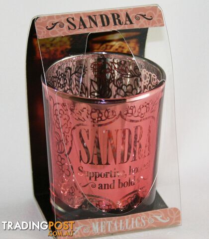 Personalised Candle Pot â Sandra