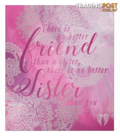 You Are An Angel Large Greeting Card - Sister