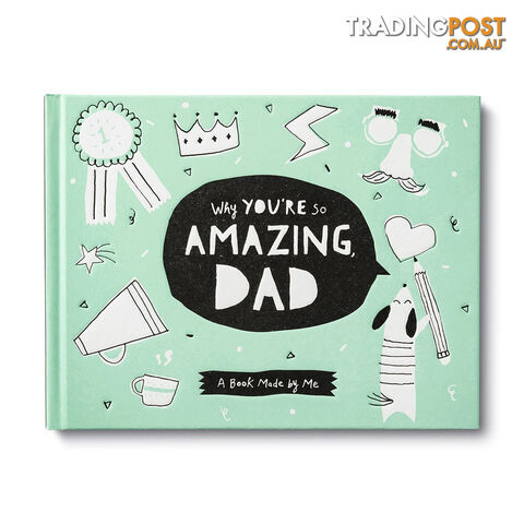 Gift Book: Why You're So Amazing, Dad - Compendium - 749190104449