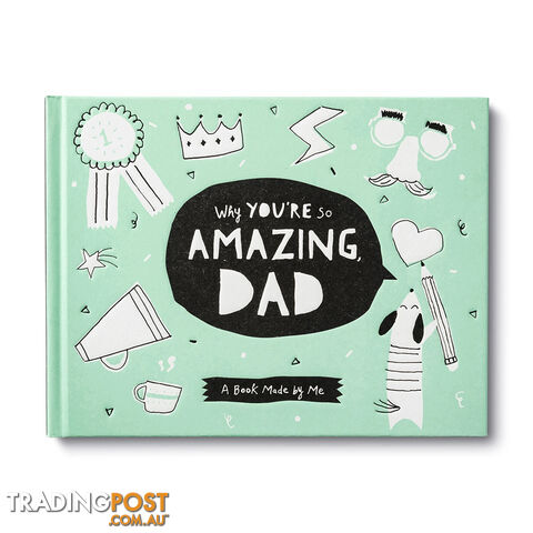Gift Book: Why You're So Amazing, Dad - Compendium - 749190104449