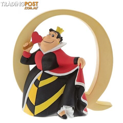 Disney Enchanting Alphabet Q - Queen Of Hearts Figurine - Disney Enchanting - 720322295624