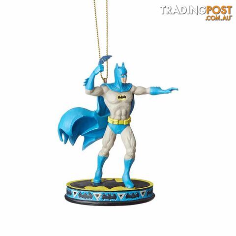 Jim Shore DC Comics - Batman Hanging Ornament - Enesco - 028399158256