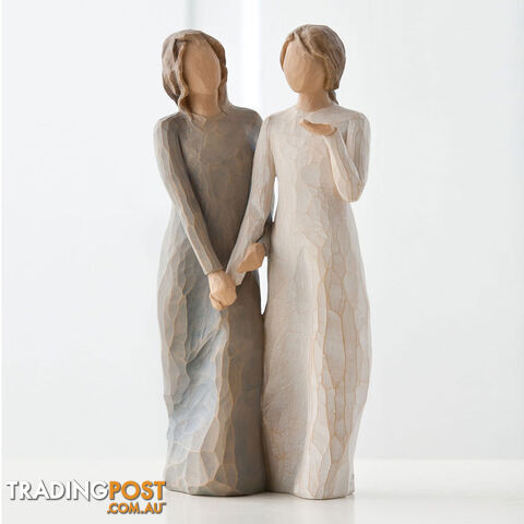 Willow Tree - My sister, my friend Figurine - Walk with me. And along the way, we'll share... everything - Willow Tree - 638713176776