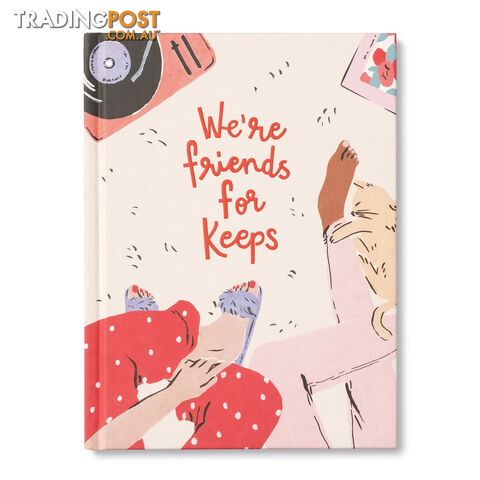 Gift Book: We're Friend For Keeps - Compendium - 749190101509