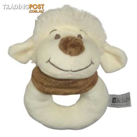 ES Kids - Plush Sheep Ring Rattle