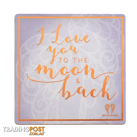 You Are An Angel Fridge Magnet - I Love You to the Moon and Back ANG066