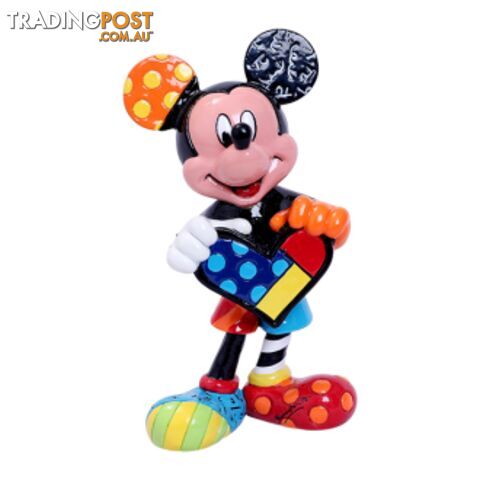 Disney by Britto - Mini Mickey Holding Heart - Britto - 028399219582
