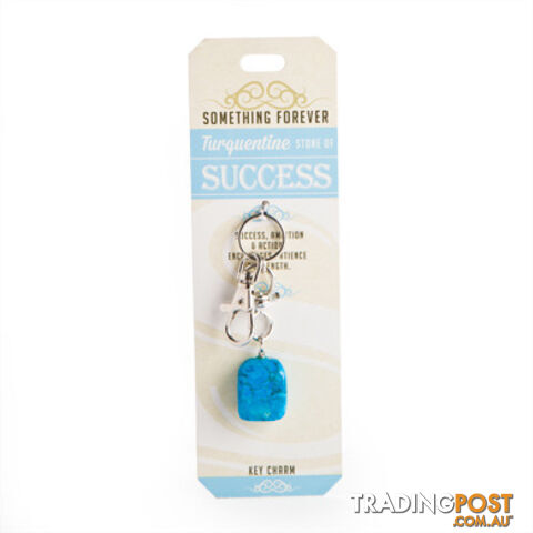 Something Forever â Turquentine Key Charm â Stone of Success