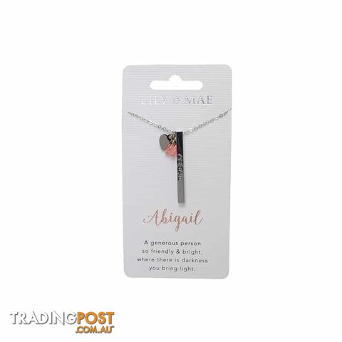 Artique - Personalised Necklace - Abigail