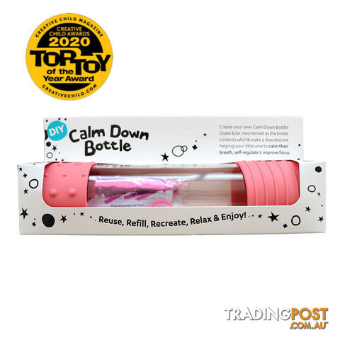 DIY Calm Down Bottle - Pink - Jellystone Designs - 9343900003780