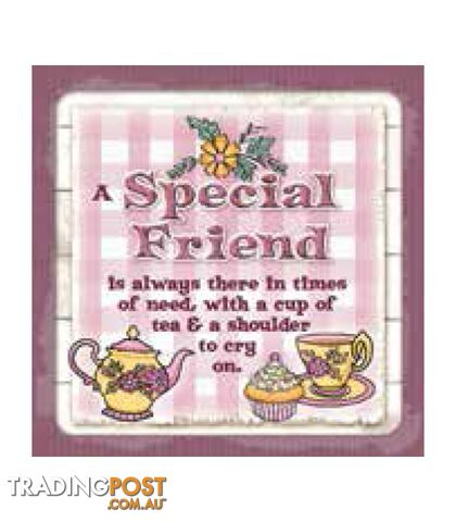 Personalised Cuppa Coasters - A special friend