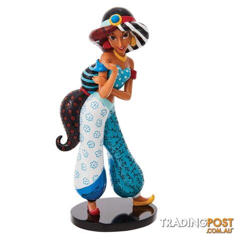 Disney by Britto Jasmine Large Figurine, 19cm Height. - Disney by Britto - 028399318858