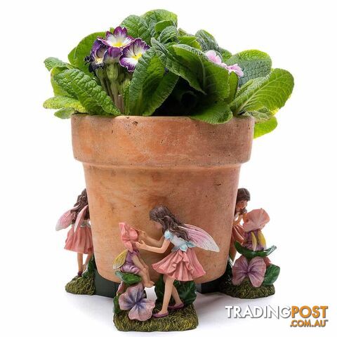 Potty Feet: Sweet Pea Fairies (set of 3) - Jardinopia Garden Decor - 5060733451567