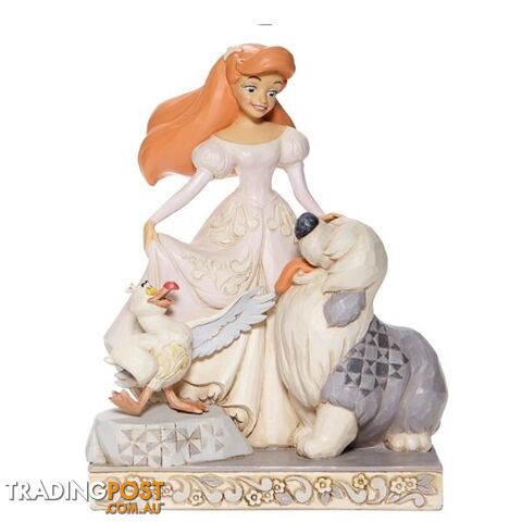 Disney Traditions - 19.5cm/7.7" White Woodland Ariel - Disney Traditions - 0028399282401