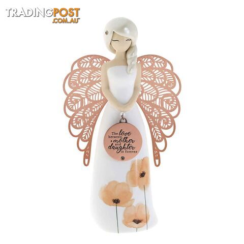 You Are An Angel Figurine -Â Â Floral Mother and Daughter - You Are An Angel - 9316188087599