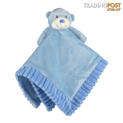 Korimco Baby Blanket Comfy Blue - Korimco - 9312552594427