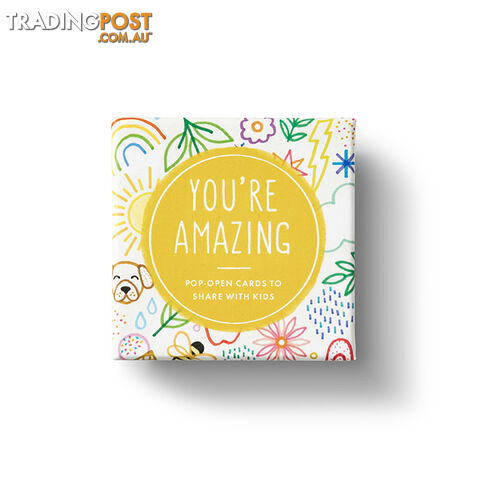 Thoughtfulls For Kids Pop-Open Cards - You're Amazing - Compendium - 749190070300