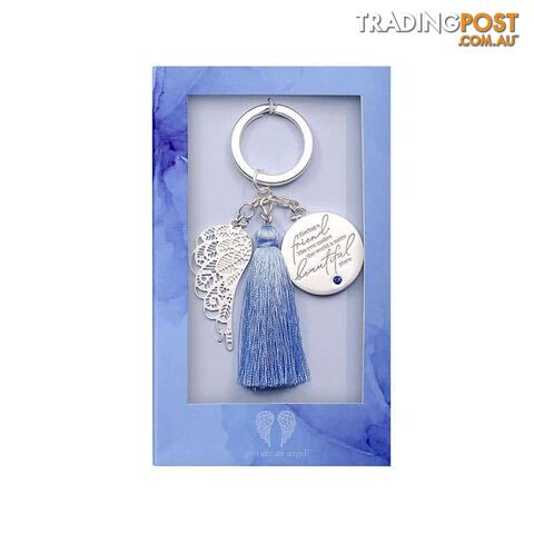You Are An Angel Tassel Keychain - Friend Like You - The Aird Group -...