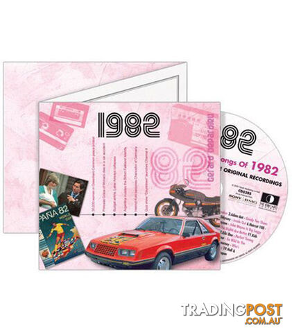 1982 Classic Years CD Card