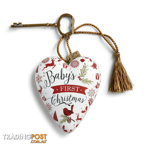 Art Hearts Baby's First Christmas