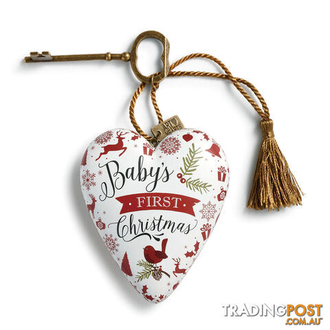 Art Hearts Baby's First Christmas
