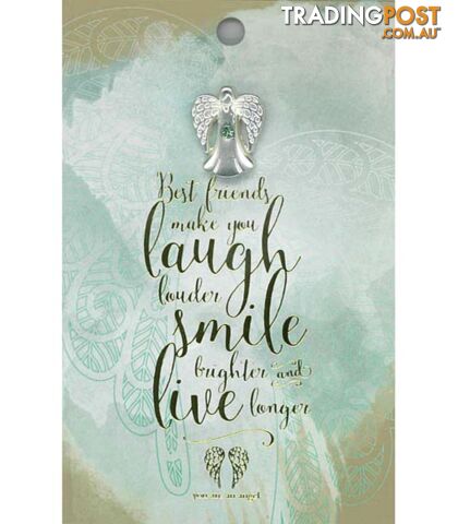 You Are An Angel Pin - Laugh Smile Live